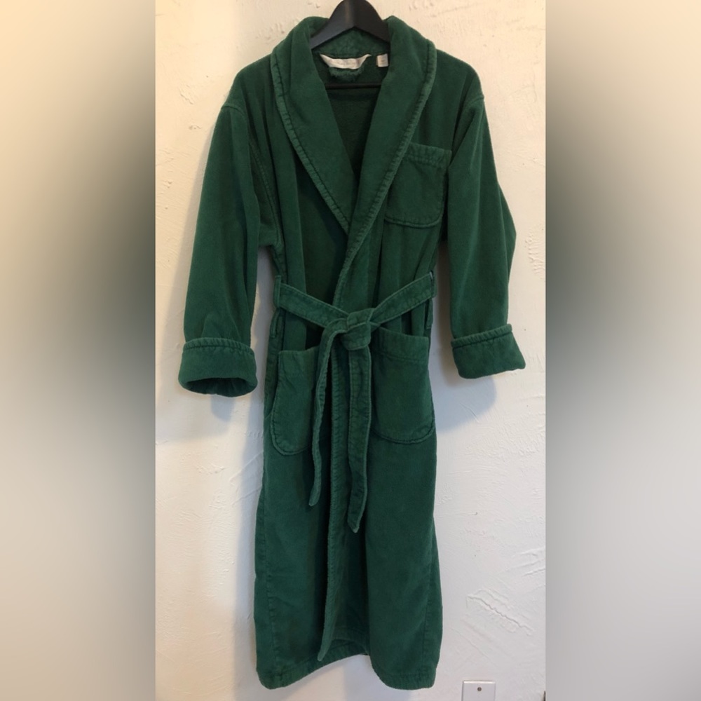 Victoria’s Secret Cotton Terry Cloth Long Robe